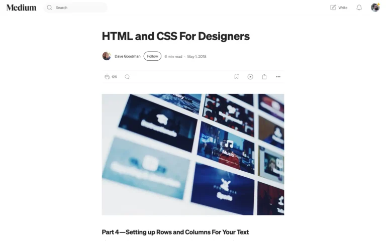HTML And CSS For Designers- Part 4